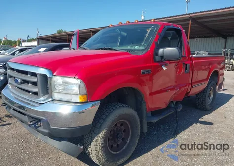 2004 Ford F-250 Xl/Xlt z USA, uszkodzony, nr VIN 1FTNF21L34EC60832